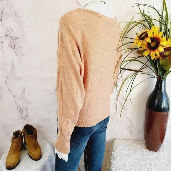 BCBGMAXAZRIA wool blend cropped sweater - Picture 5 of 6